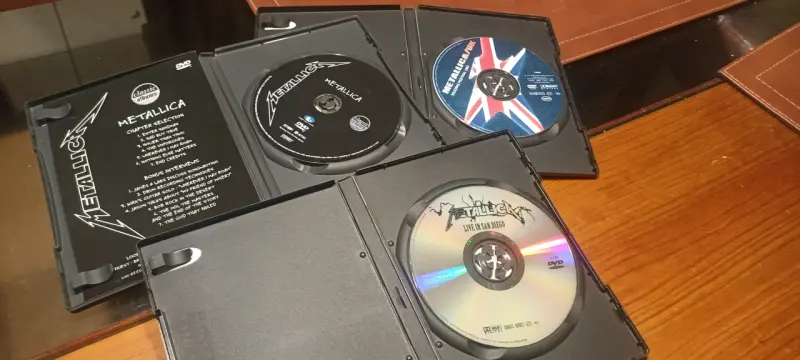 Colección de DVDs de Metallica en vivo - 2