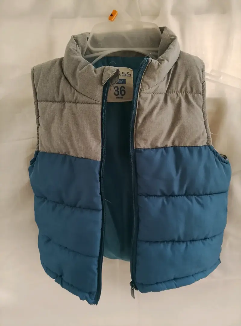 Parka sin mangas acolchada para bebé Chess 36 mese - 1