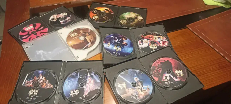 12!!! DVDs Star Wars Edición Limitada - 2