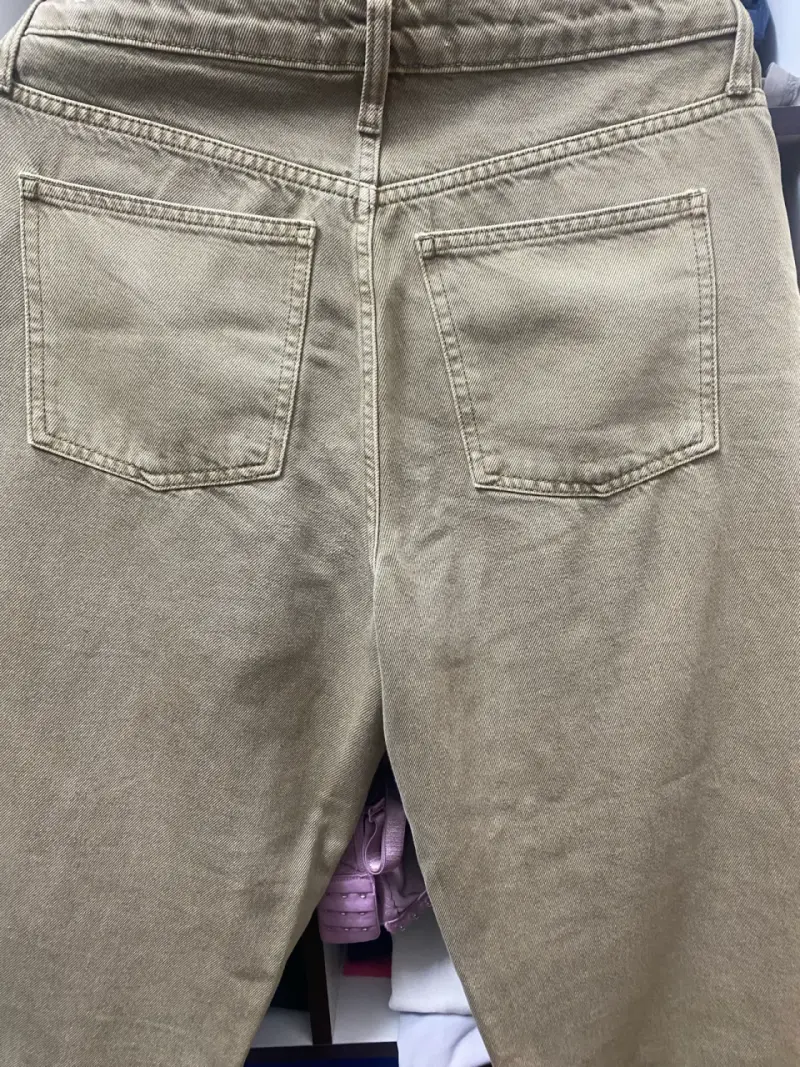 Pantalones beige MNG talla 42 - 3