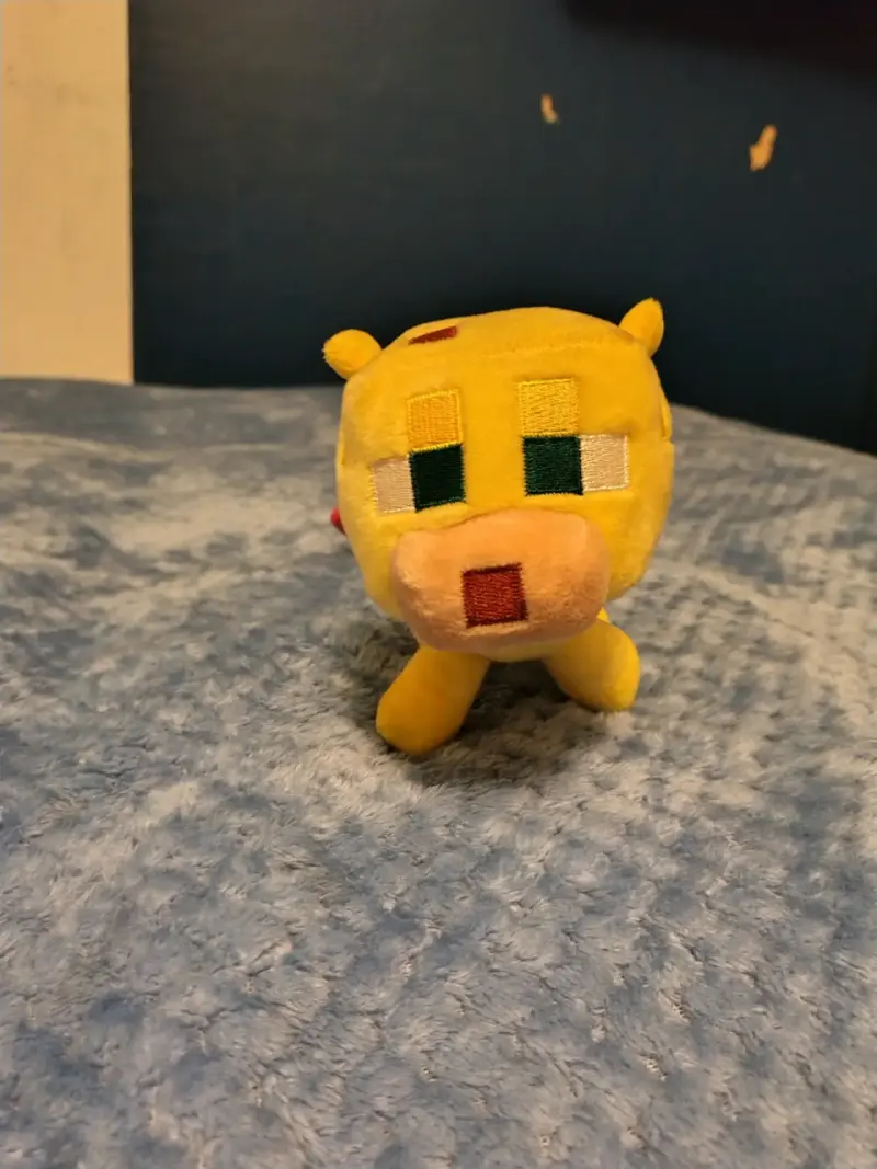 Peluche amarillo de Minecraft Ocelote - 1
