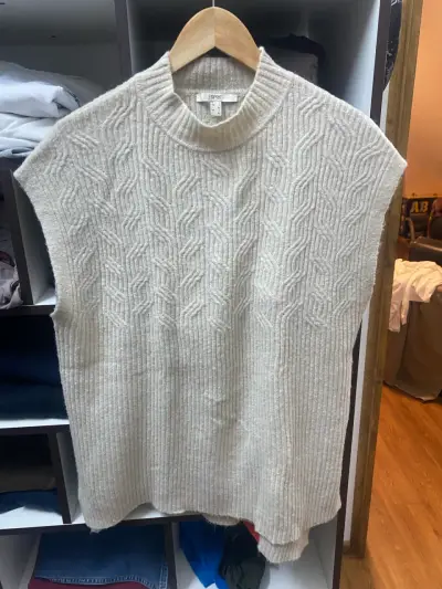Chaleco sin mangas de lana Esprit beige - miniatura 3