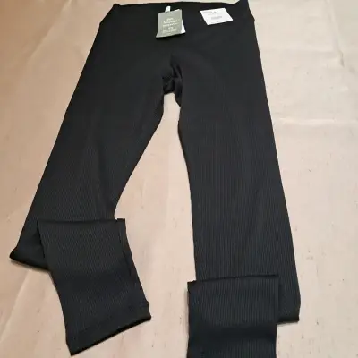 Leggings negros de cintura alta H&M Divided - miniatura 1
