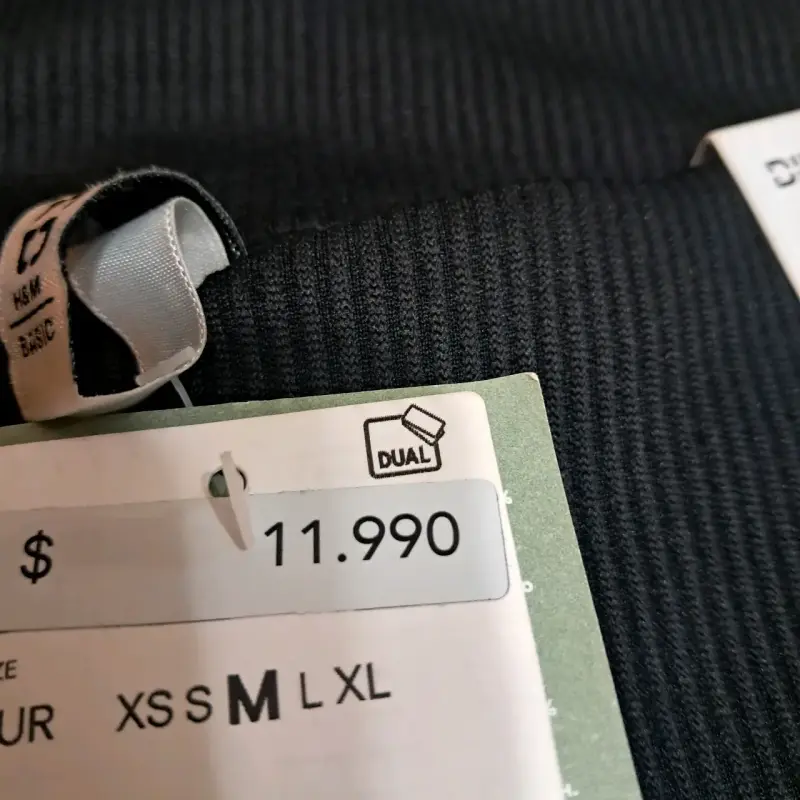 Leggings negros de cintura alta H&M Divided - 2