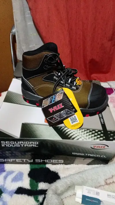 Botas de seguridad industrial V-Flex marrón - miniatura 1
