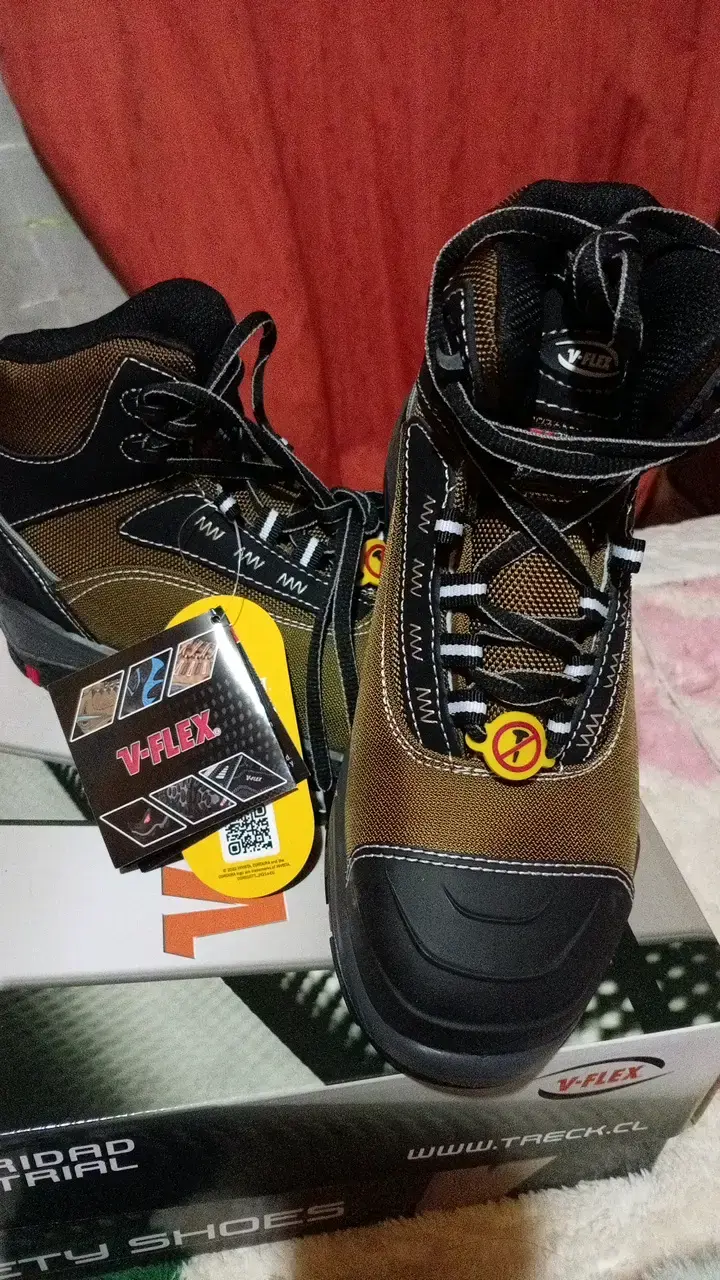 Botas de seguridad industrial V-Flex marrón - 2