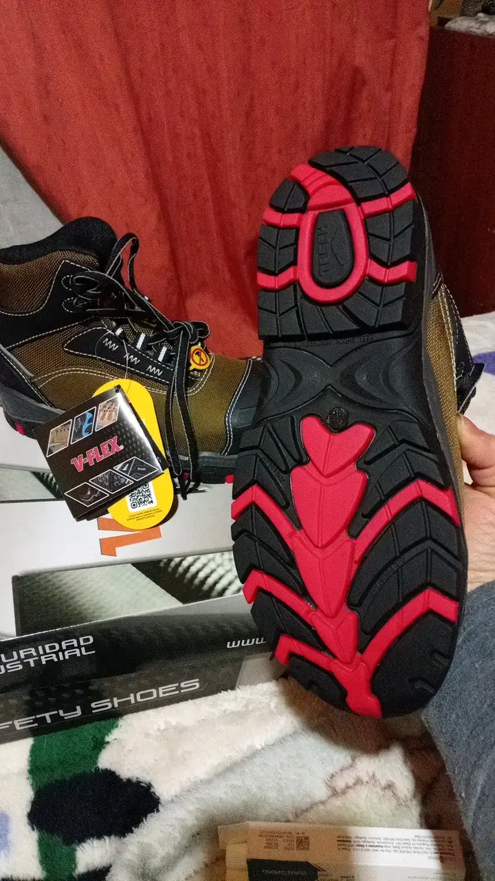 Botas de seguridad industrial V-Flex marrón - 3