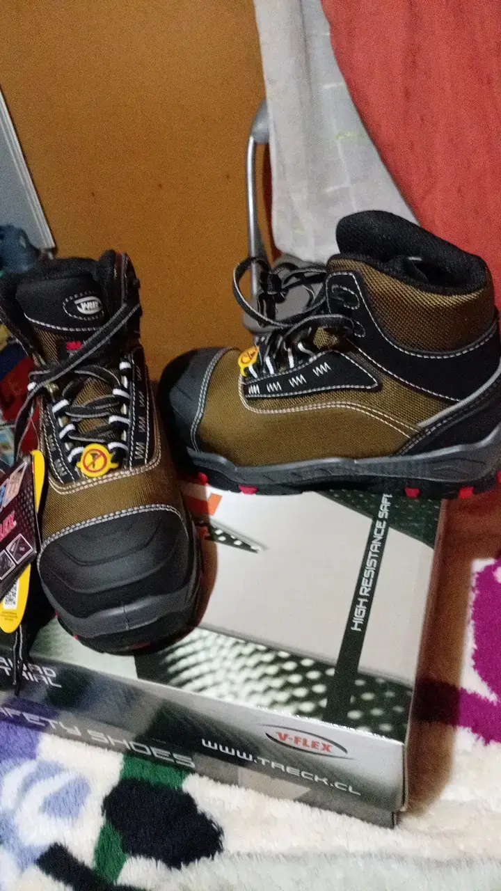 Botas de seguridad industrial V-Flex marrón - 5