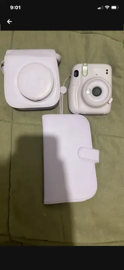 Cámara  Fujifilm Instax Mini 9 lila con - miniatura 1