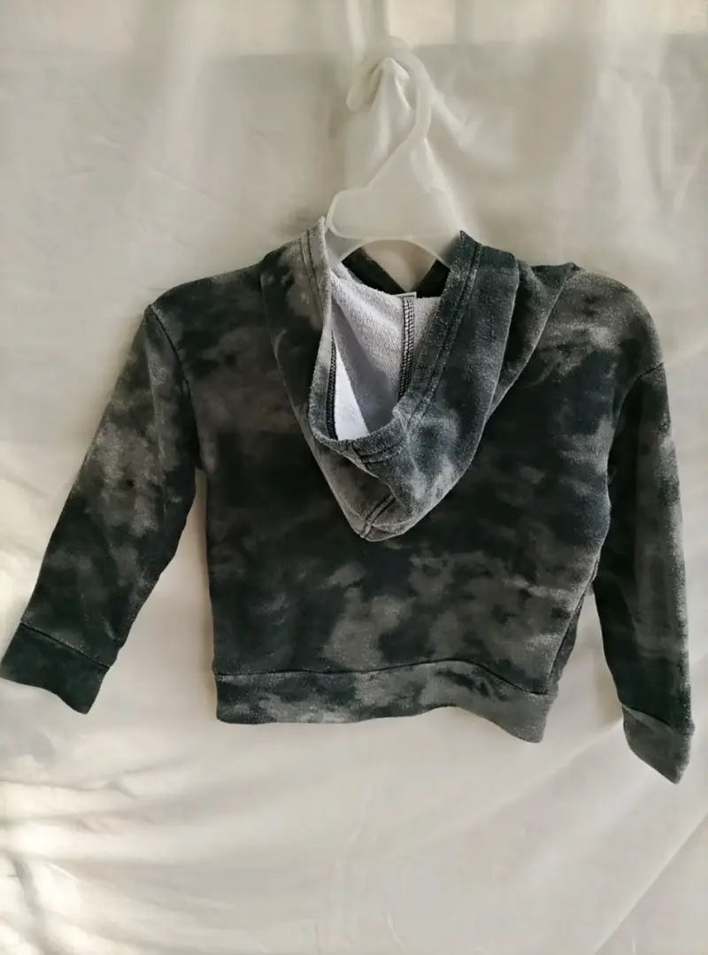 Polerón con capucha para niño Puma gris - 3