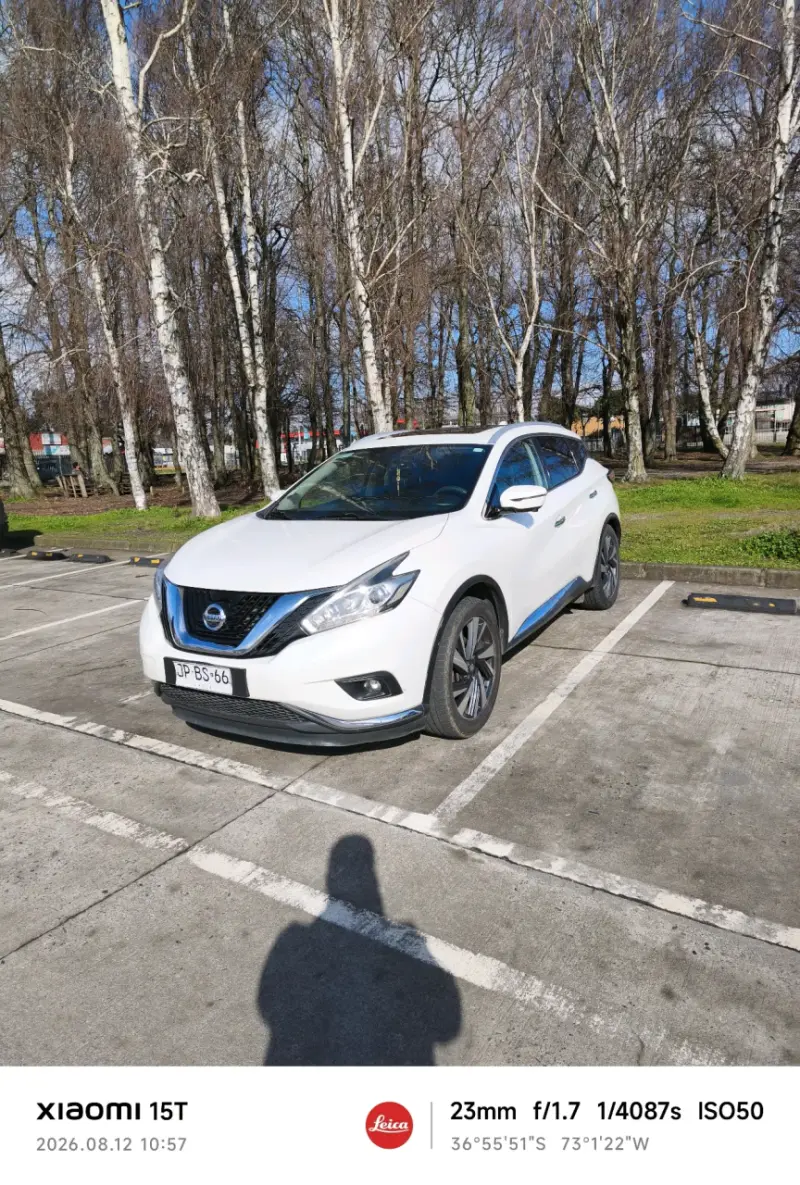 Nissan Murano 2017 SUV Blanco en Buen Estado - 3