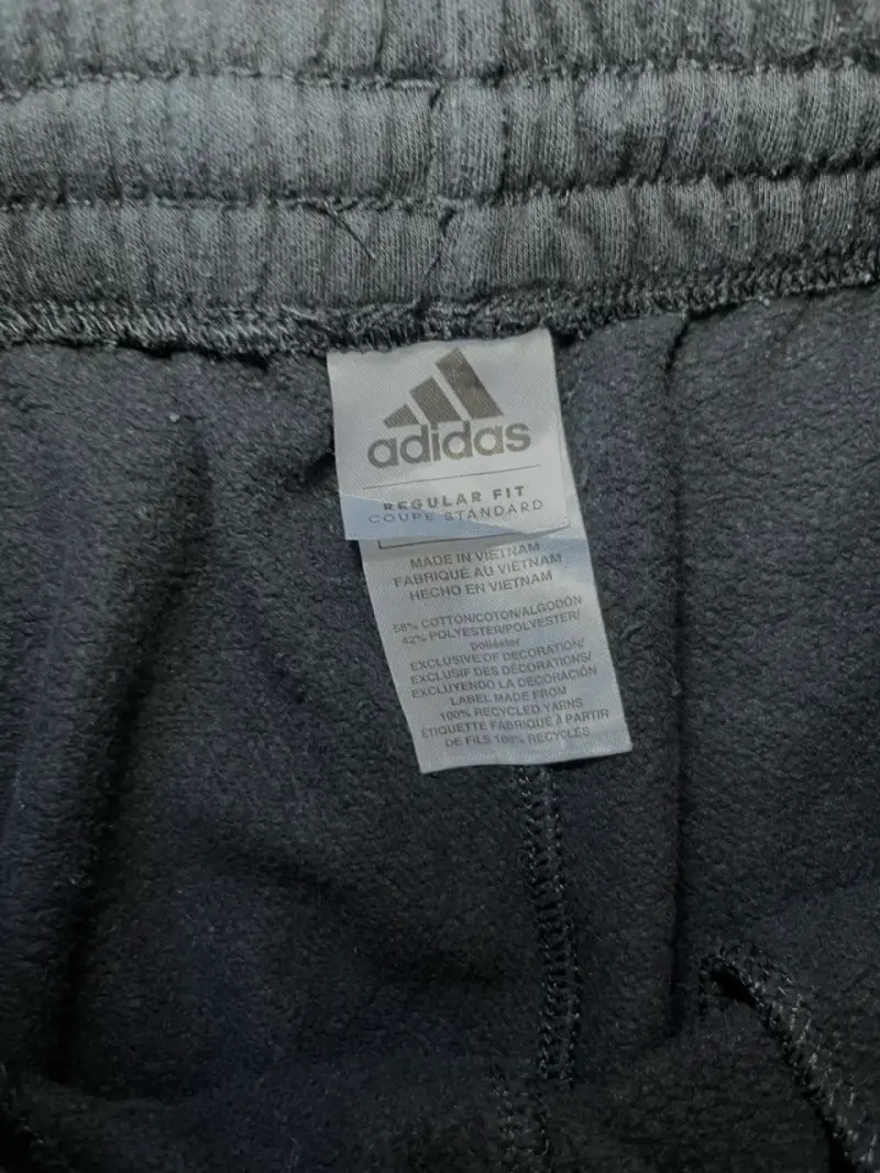 Pantalón Jogger Adidas Negro - 3