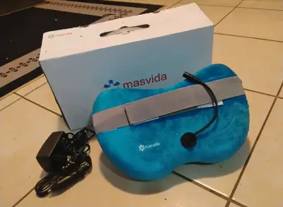 Cojín Masajeador Eléctrico Masvida Azul - miniatura 1