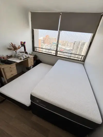 Cama Nido CIC Divan Ortopedic Black 1.5 Plaza - miniatura 1