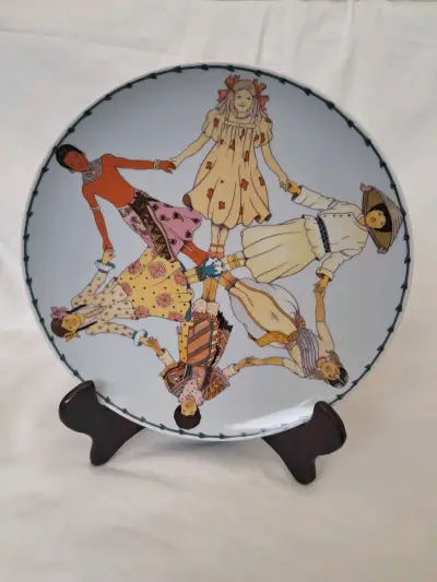 Plato decorativo de porcelana Villeroy & boch - miniatura 1