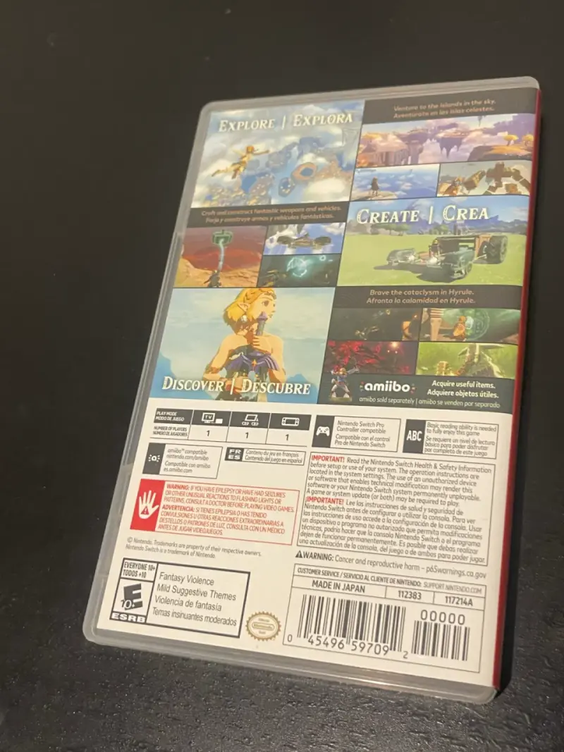 Juego Nintendo Switch The Legend of Zelda: Tears of the Kingdom - 2