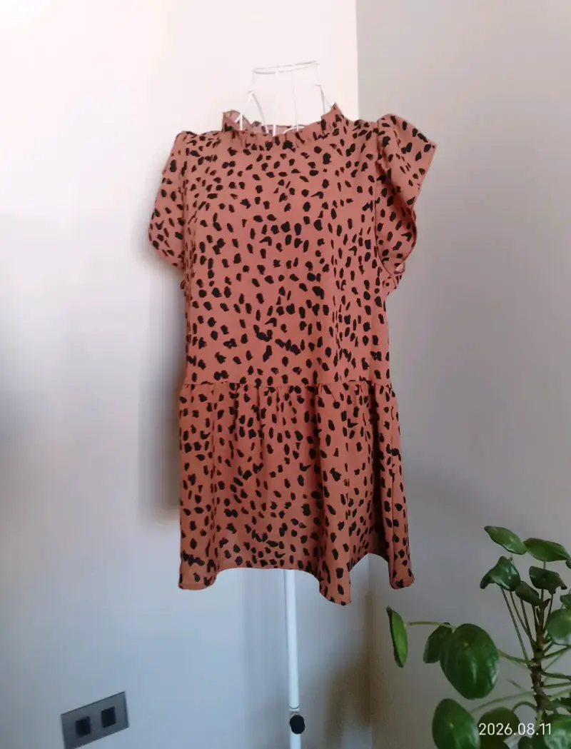Blusa estampado animal print