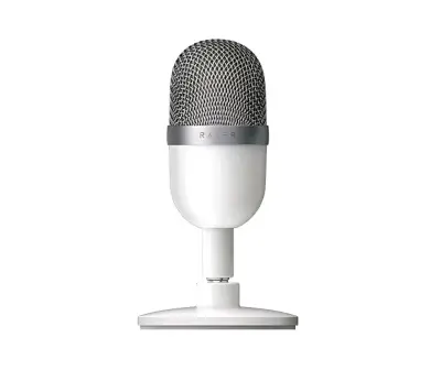Micrófono Razer Seiren Mini Blanco para Streaming - miniatura 1