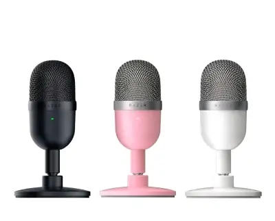 Micrófono Razer Seiren Mini Blanco para Streaming - miniatura 3