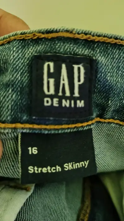 Jeans GAP Denim Stretch Skinny Talla 16 - miniatura 3