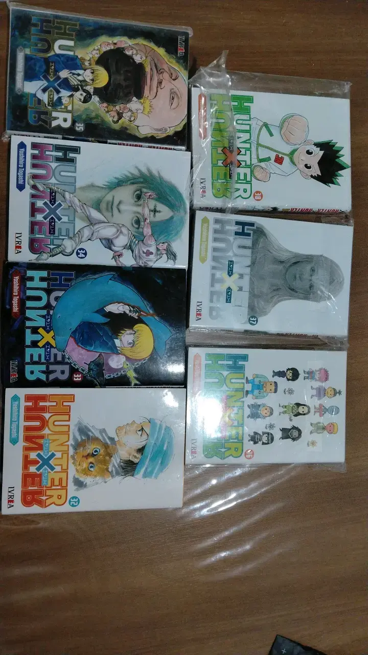 Colección de Hunter x Hunter 32 al 38