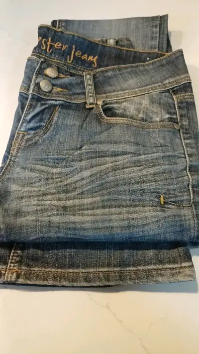 Jeans Foster para mujer azul desgastado - miniatura 4