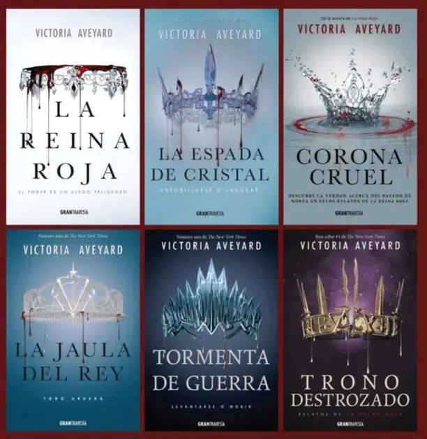 Colección de libros La Reina Roja de Victoria Aveyard