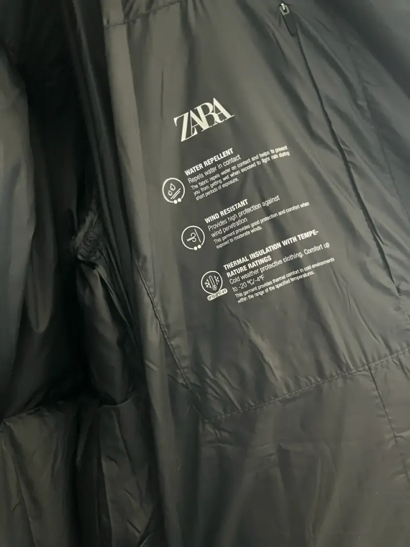 Parka de pluma Zara - 5