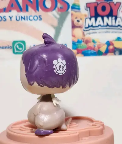 LPS perezoso morado - miniatura 3