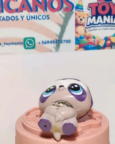 LPS perezoso morado - miniatura 5