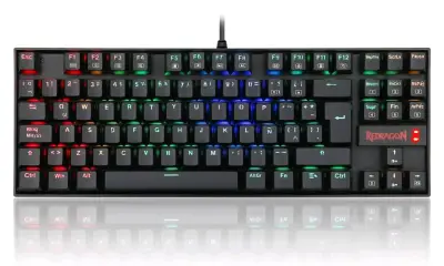 Teclado mecánico Rgb Switches Blue Redragon K552 - miniatura 1