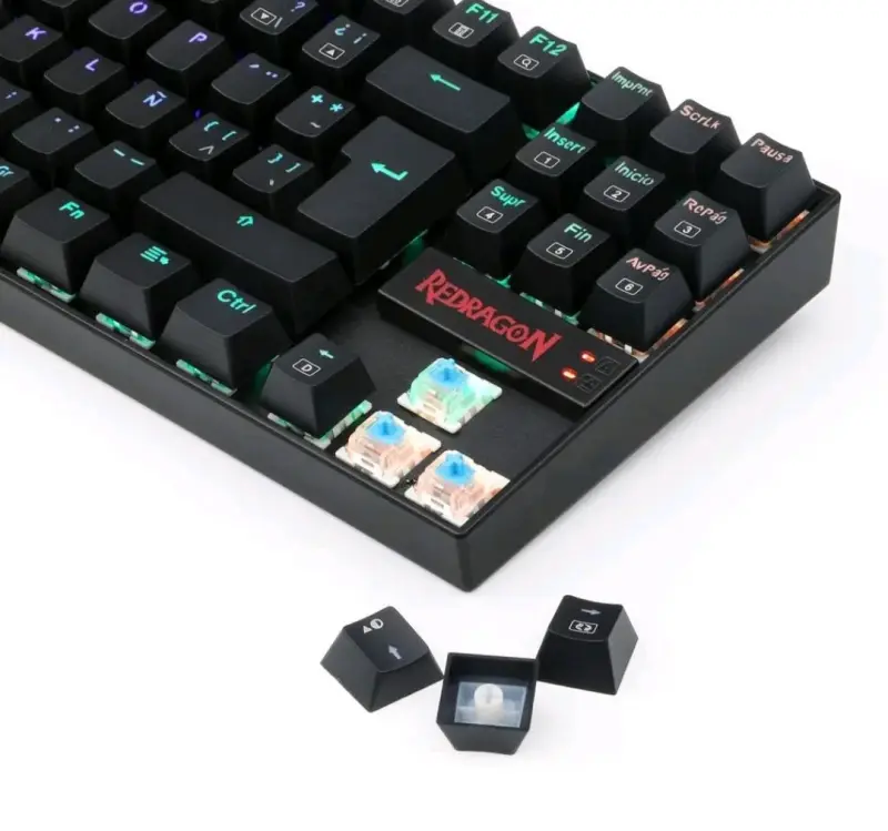 Teclado mecánico Rgb Switches Blue Redragon K552 - 4