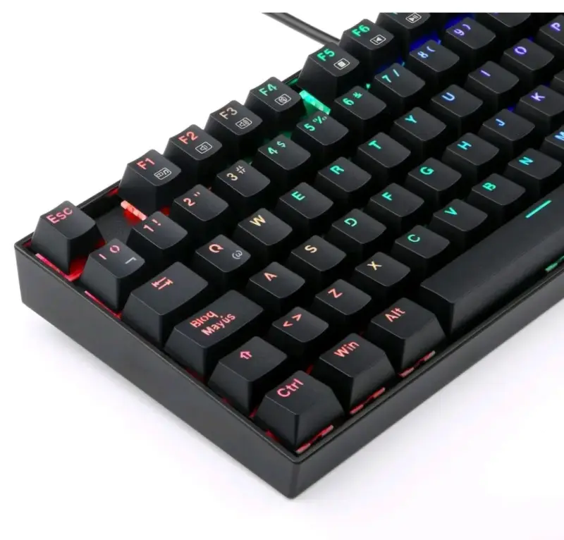 Teclado mecánico Rgb Switches Blue Redragon K552 - 6