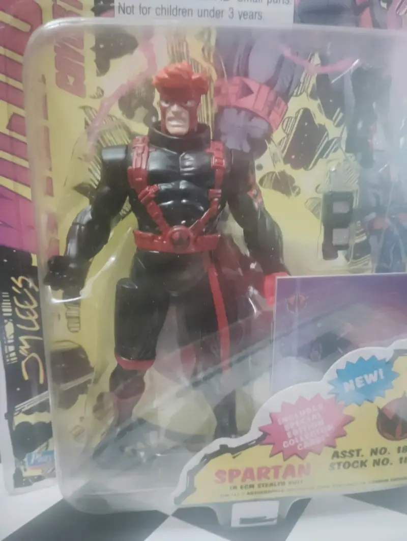 Figura de acción Spartan WildC.A.T.S edición especial - 2