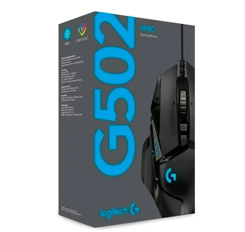 Mouse Gamer Logitech G502 Hero con Peso Ajustable - 2
