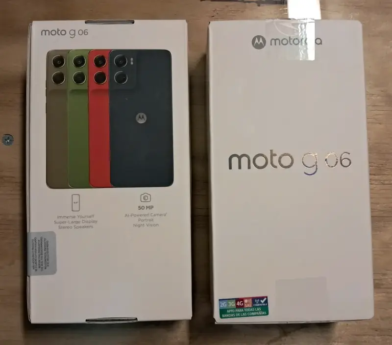 Smartphone Motorola Moto G06 con cámara de 50 MP - 2