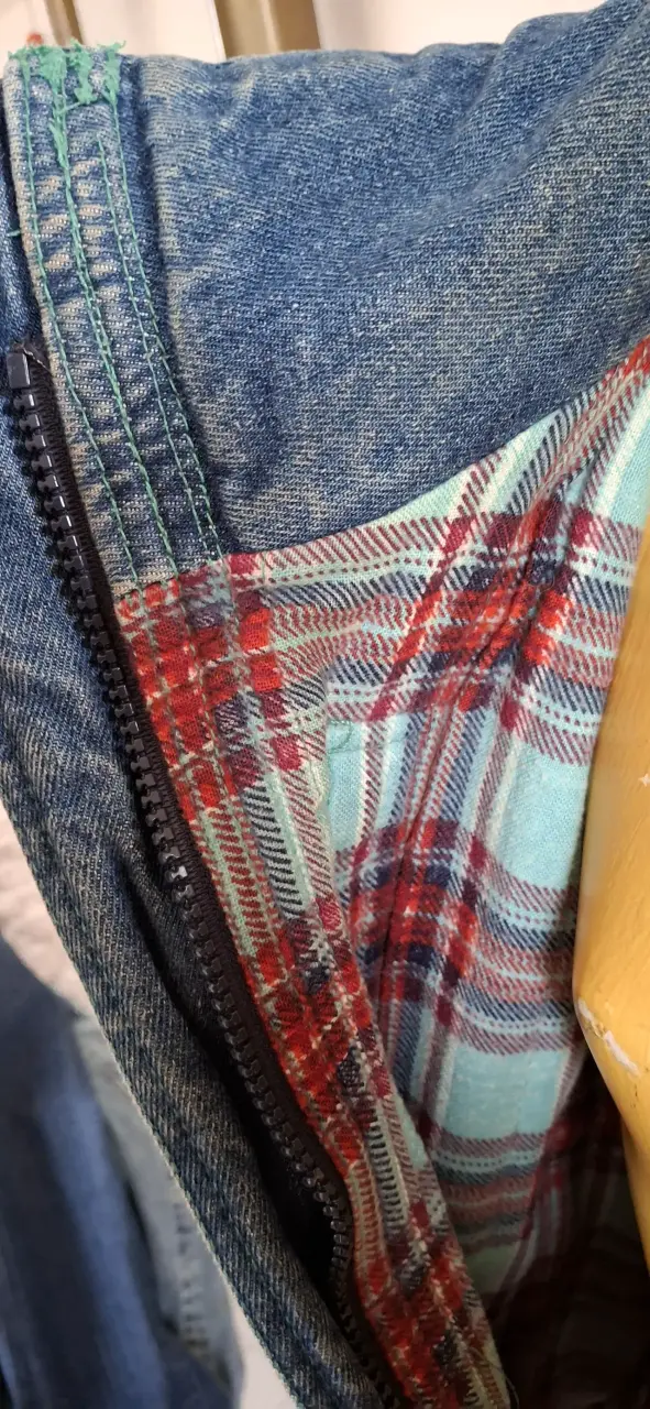 Chaqueta de mezclilla vintage unisex con botones - 3