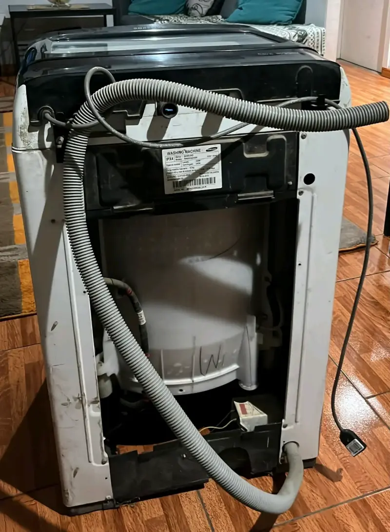 Lavadora Samsung Wobble 9kg en buen estado - 4