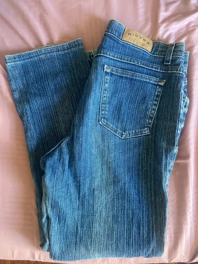 Jeans de mezclilla azul Riders - 1