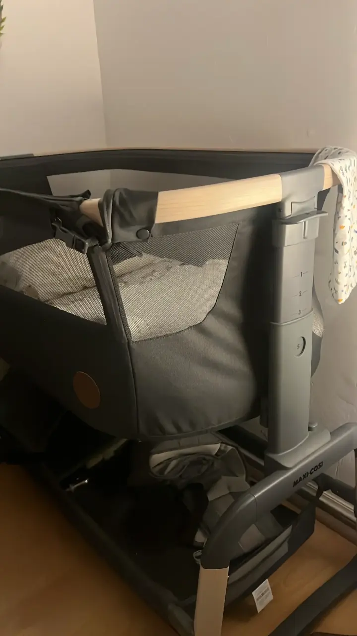Cuna colecho Maxi-Cosi gris ajustable - 2