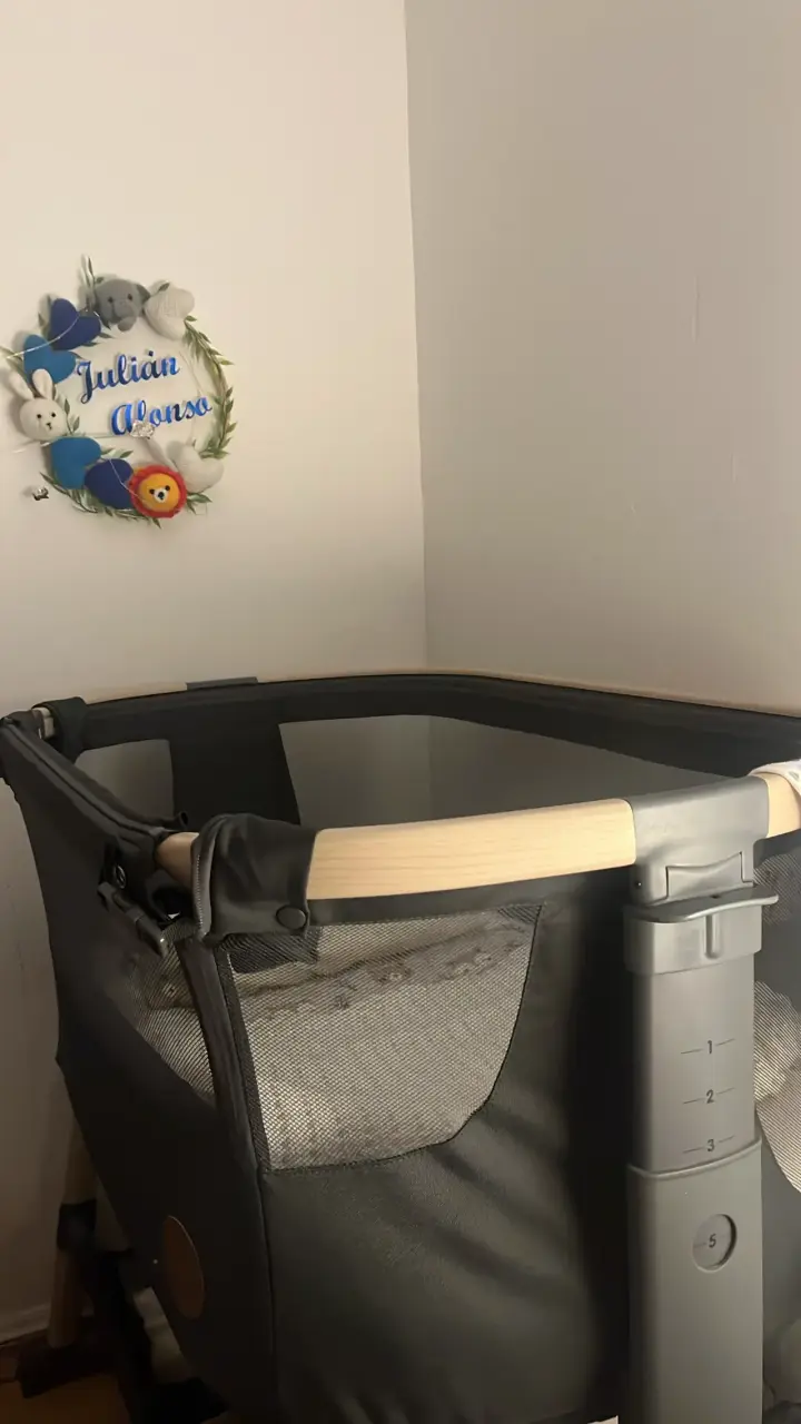 Cuna colecho Maxi-Cosi gris ajustable - 3