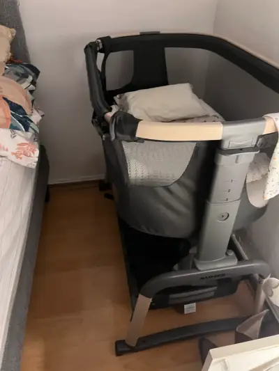 Cuna colecho Maxi-Cosi gris ajustable - miniatura 5