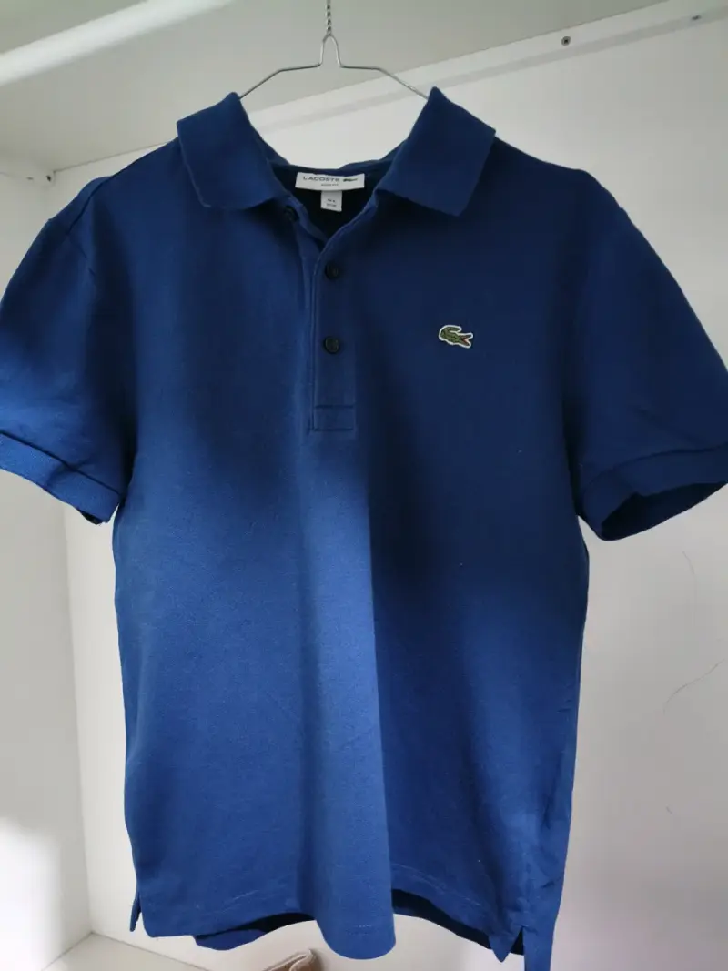 Polera Polo Azul Lacoste para Hombre