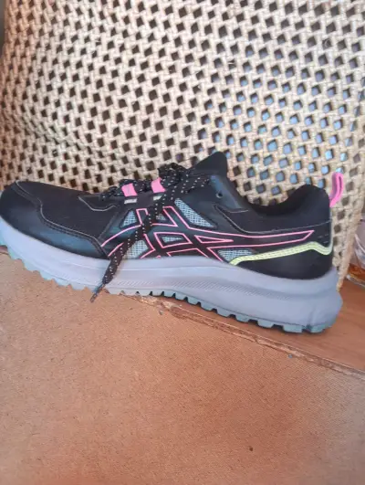 Zapatillas deportivas Asics negras para mujer - miniatura 2