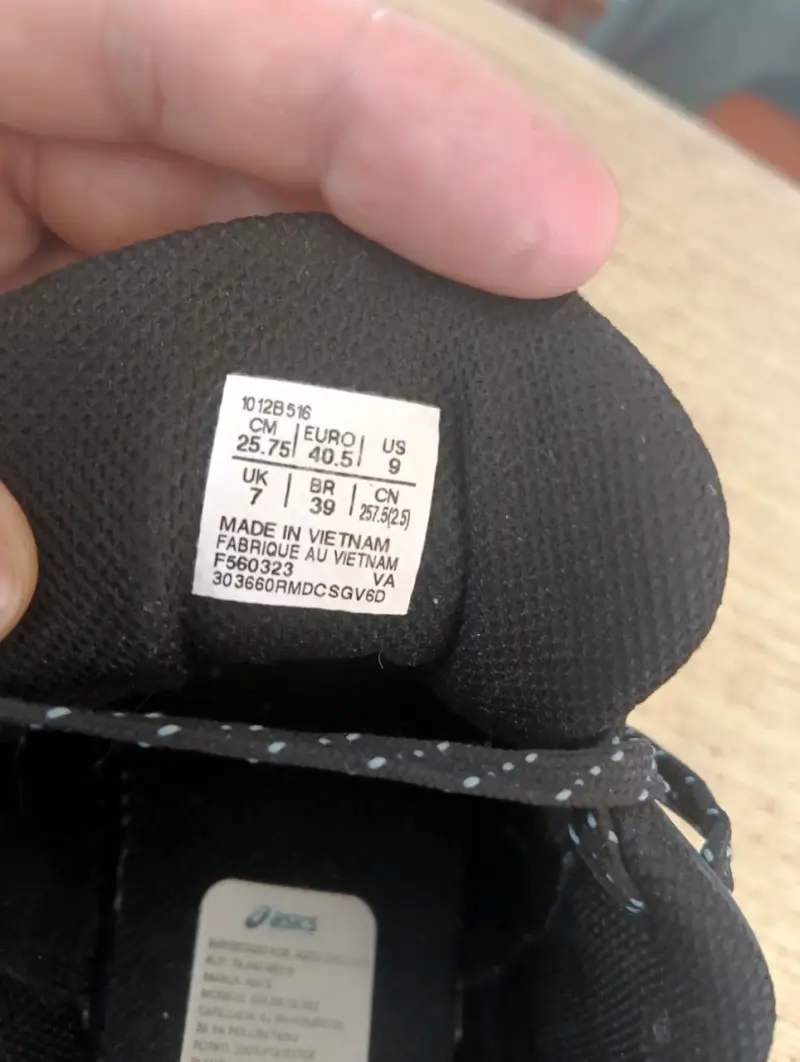 Zapatillas deportivas Asics negras para mujer - 4