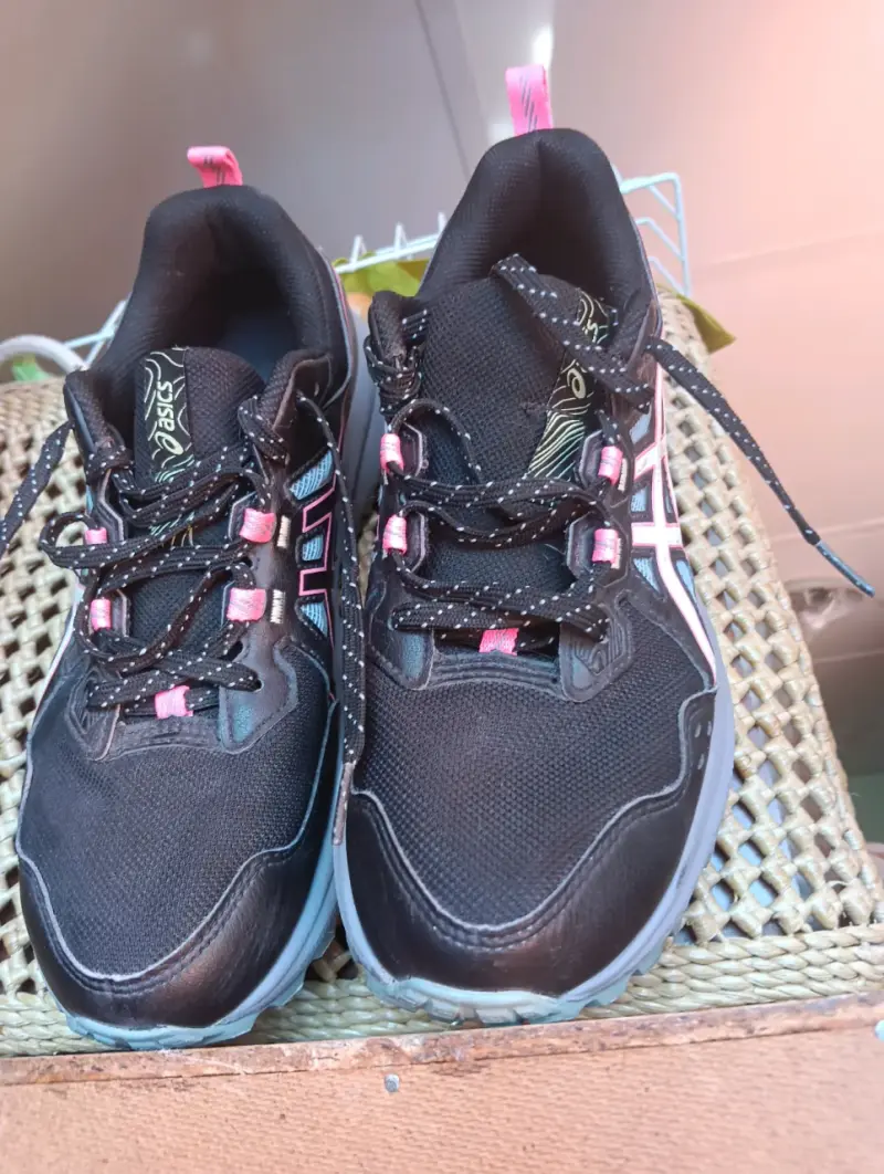 Zapatillas deportivas Asics negras para mujer - 5