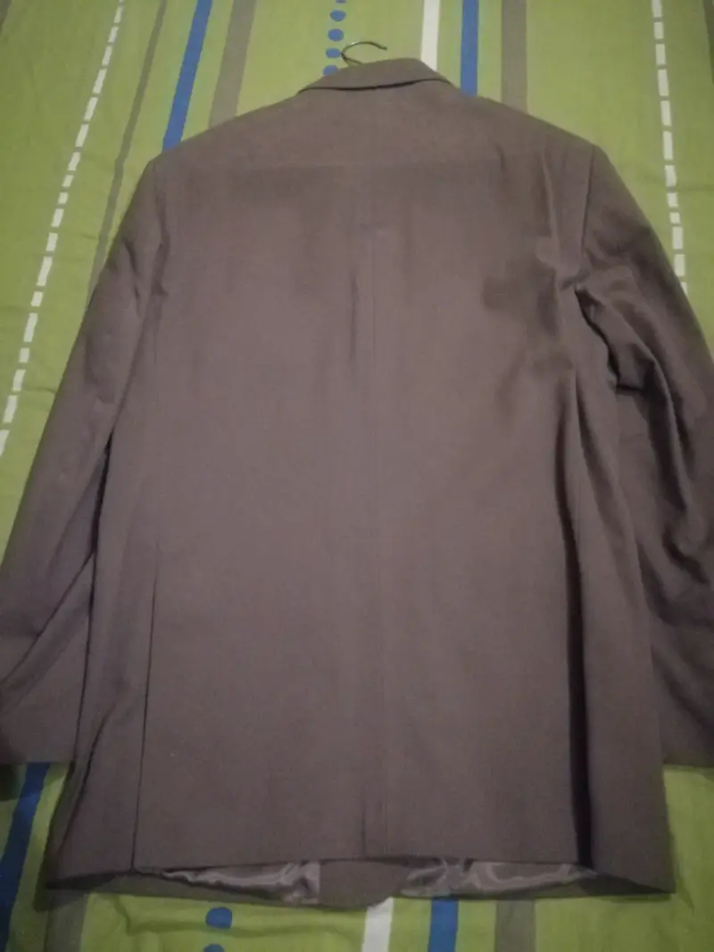 Blazer marrón para hombre en buen estado - 3