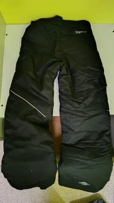 Pantalones niño de nieve Columbia Bugaboo negros - miniatura 2