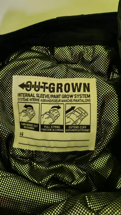 Pantalones niño de nieve Columbia Bugaboo negros - miniatura 6