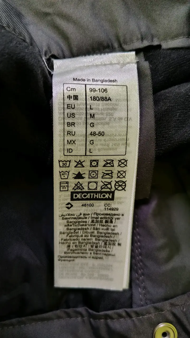 Pantalones de esquí impermeables Decathlon talla L - 3